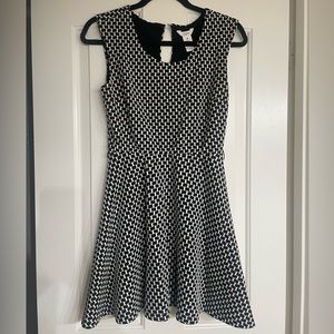 Candie’s Black and White Dress